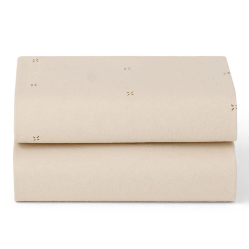 SnuzPod5 Bedside Bassinet 2 Pack Fitted Sheets bassinets Cross/Cashmere - Image 3