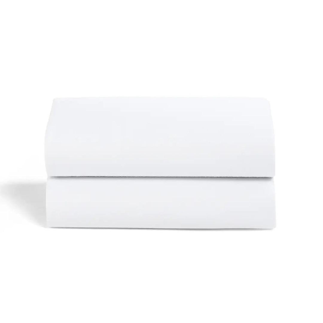 SnuzPod5 Bedside Bassinet 2 Pack Fitted Sheets bassinets White - Image 5