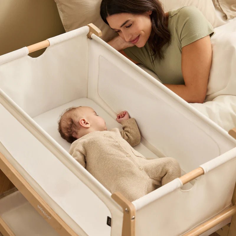 SnuzPod5 Bedside Bassinet bassinets Natural - Image 24