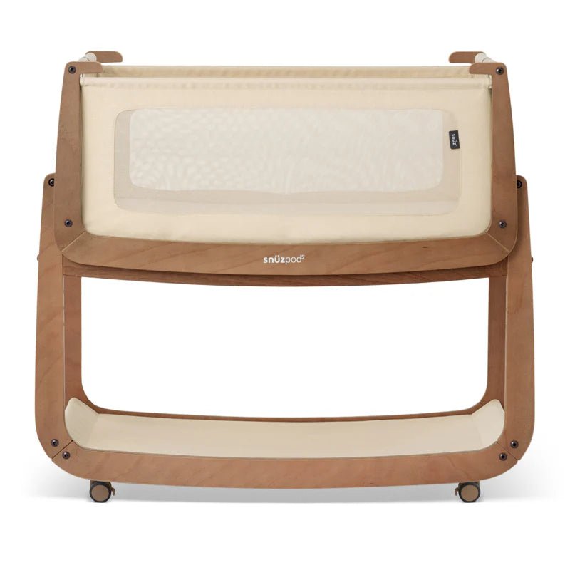 SnuzPod5 Bedside Bassinet bassinets Walnut - Image 26