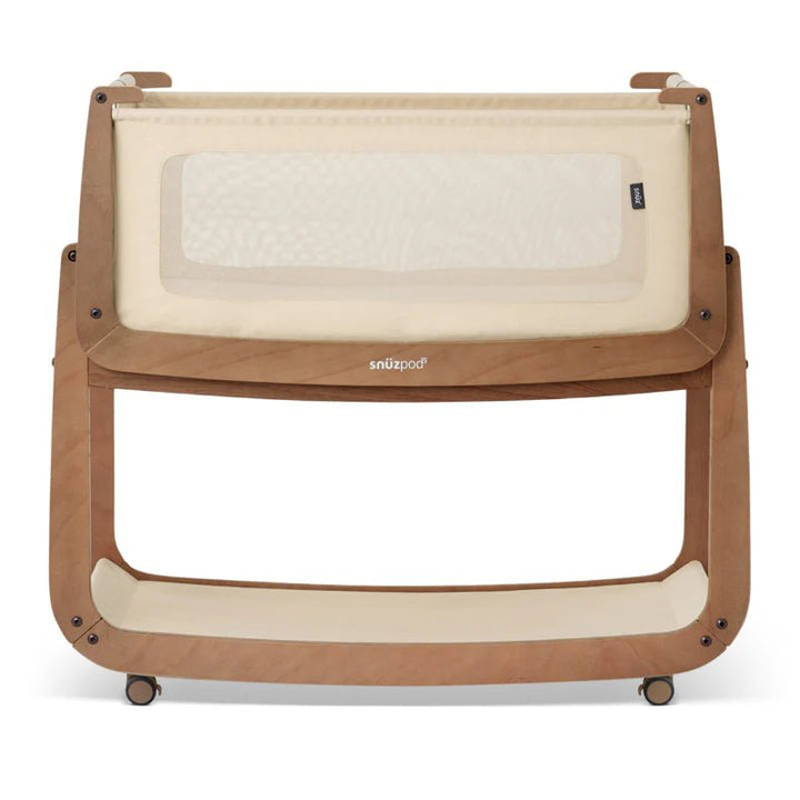 SnuzPod5 Bedside Bassinet bassinets Walnut - Image 26