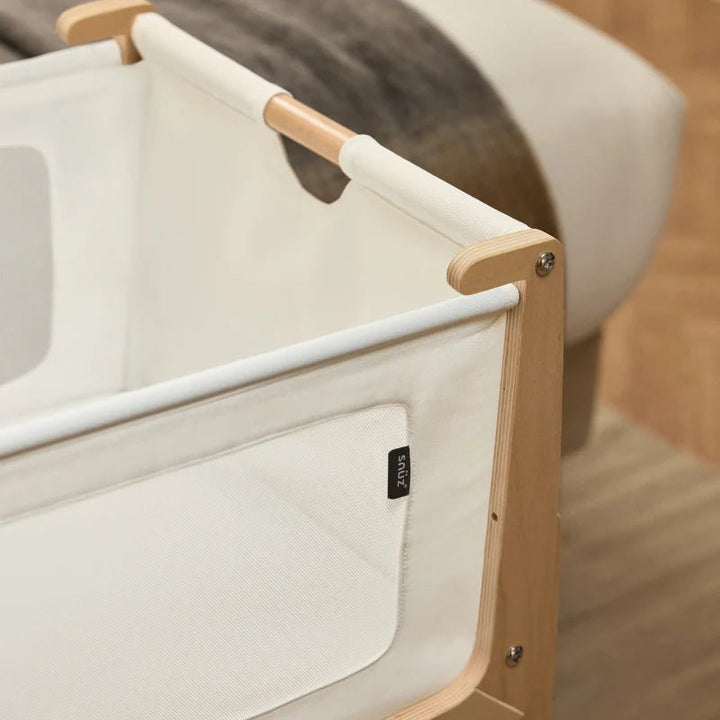 SnuzPod5 Bedside Bassinet bassinets Natural - Image 23