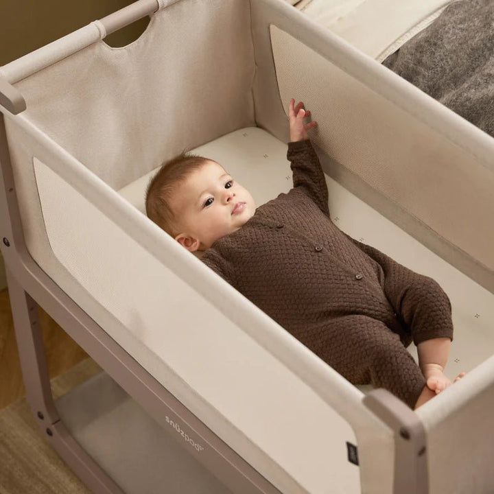 SnuzPod5 Bedside Bassinet bassinets Mocha - Image 12