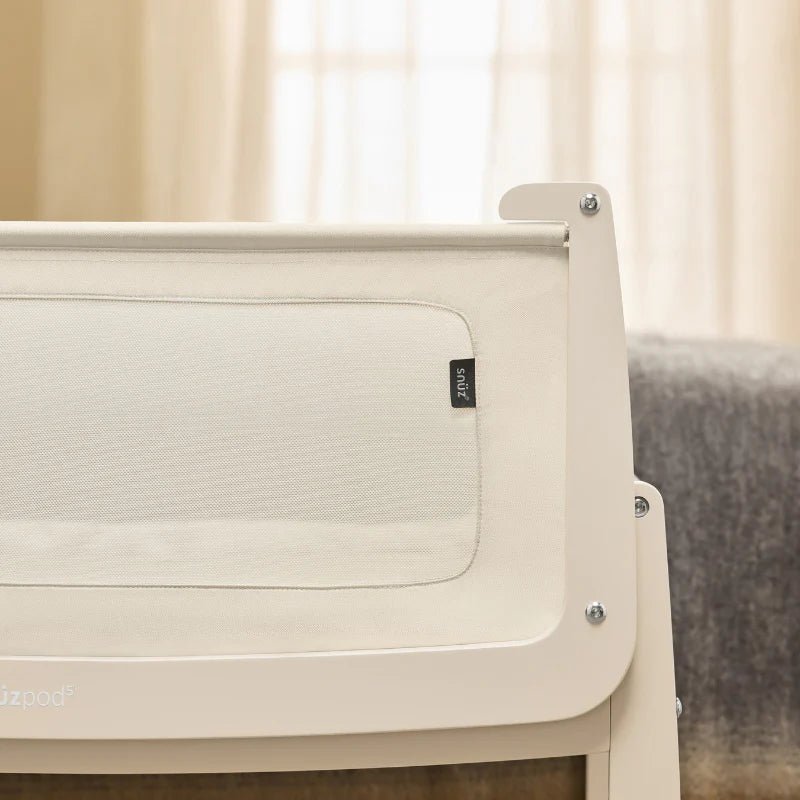 SnuzPod5 Bedside Bassinet bassinets Cross/Cashmere - Image 4
