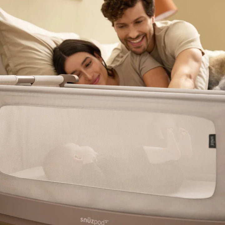 SnuzPod5 Bedside Bassinet bassinets Mocha - Image 11