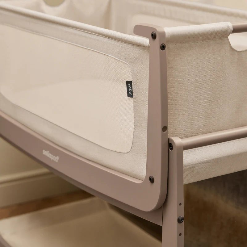 SnuzPod5 Bedside Bassinet bassinets Mocha - Image 13