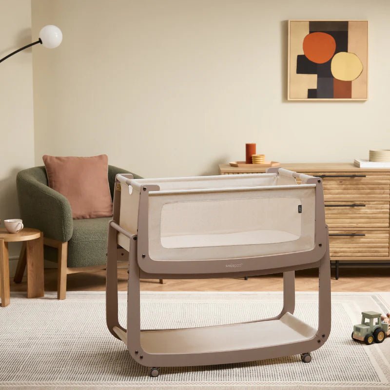 SnuzPod5 Bedside Bassinet bassinets Mocha - Image 15