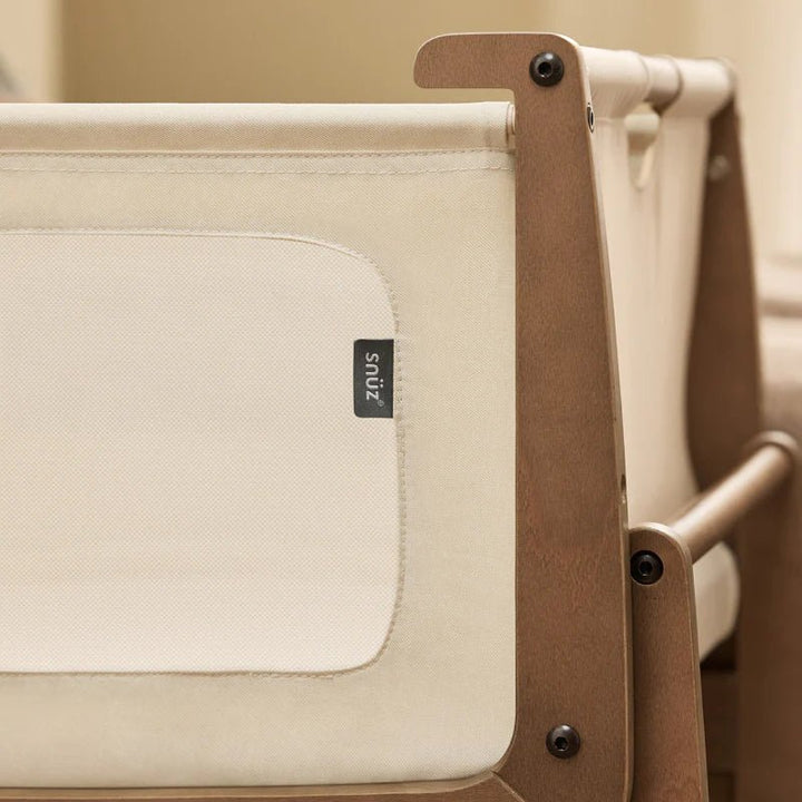 SnuzPod5 Bedside Bassinet bassinets Walnut - Image 31