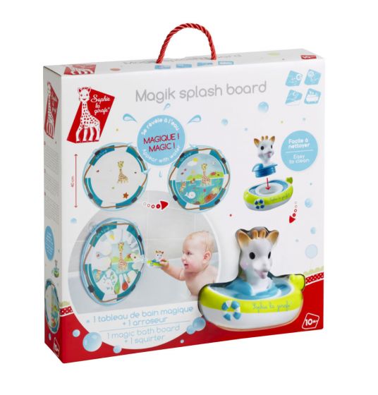 Sophie la Girafe Magic Splashboard + Bath Toy
