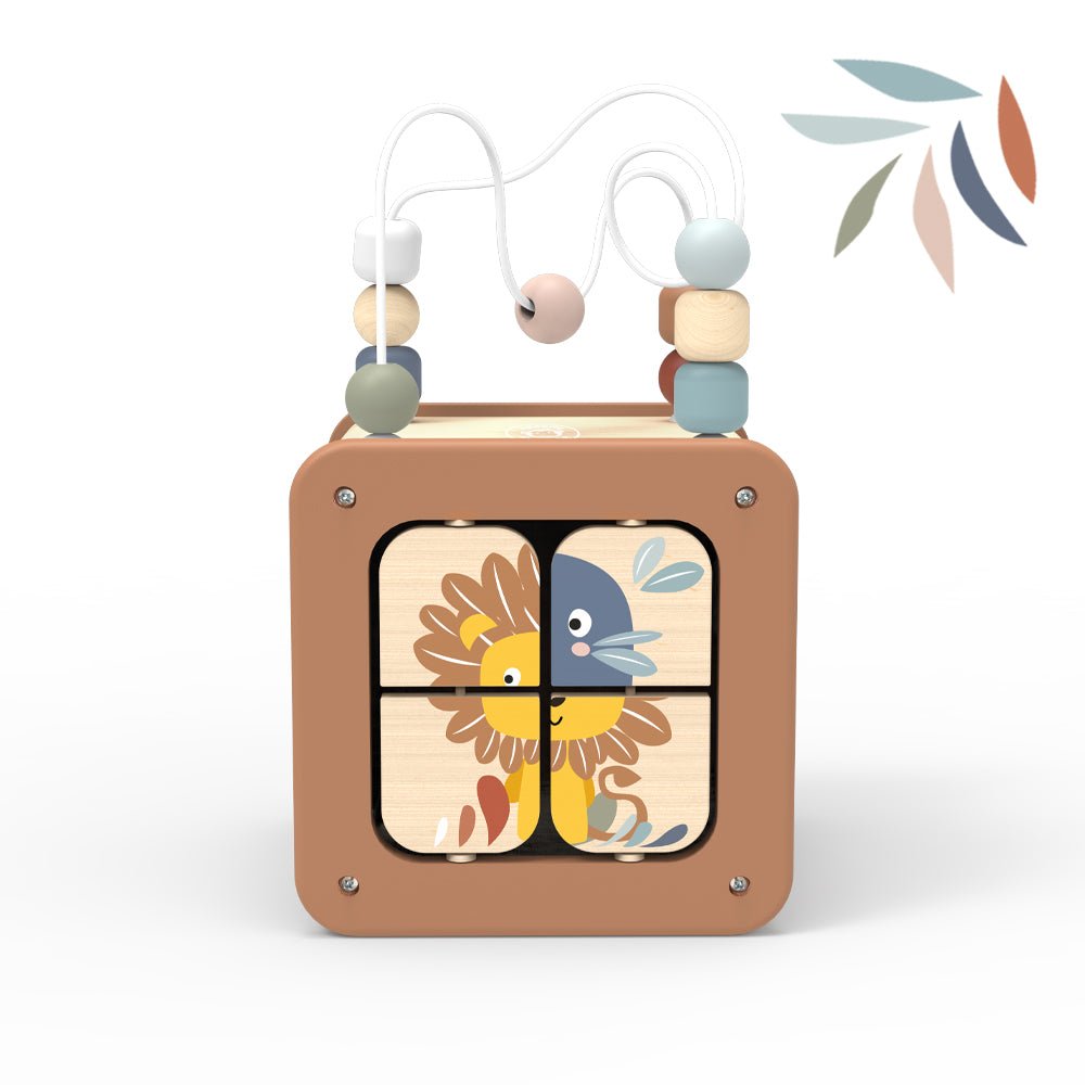 Speedy Monkey Speedy Monkey - Activity Cube 5 - in - 1 Baby Activity Toys