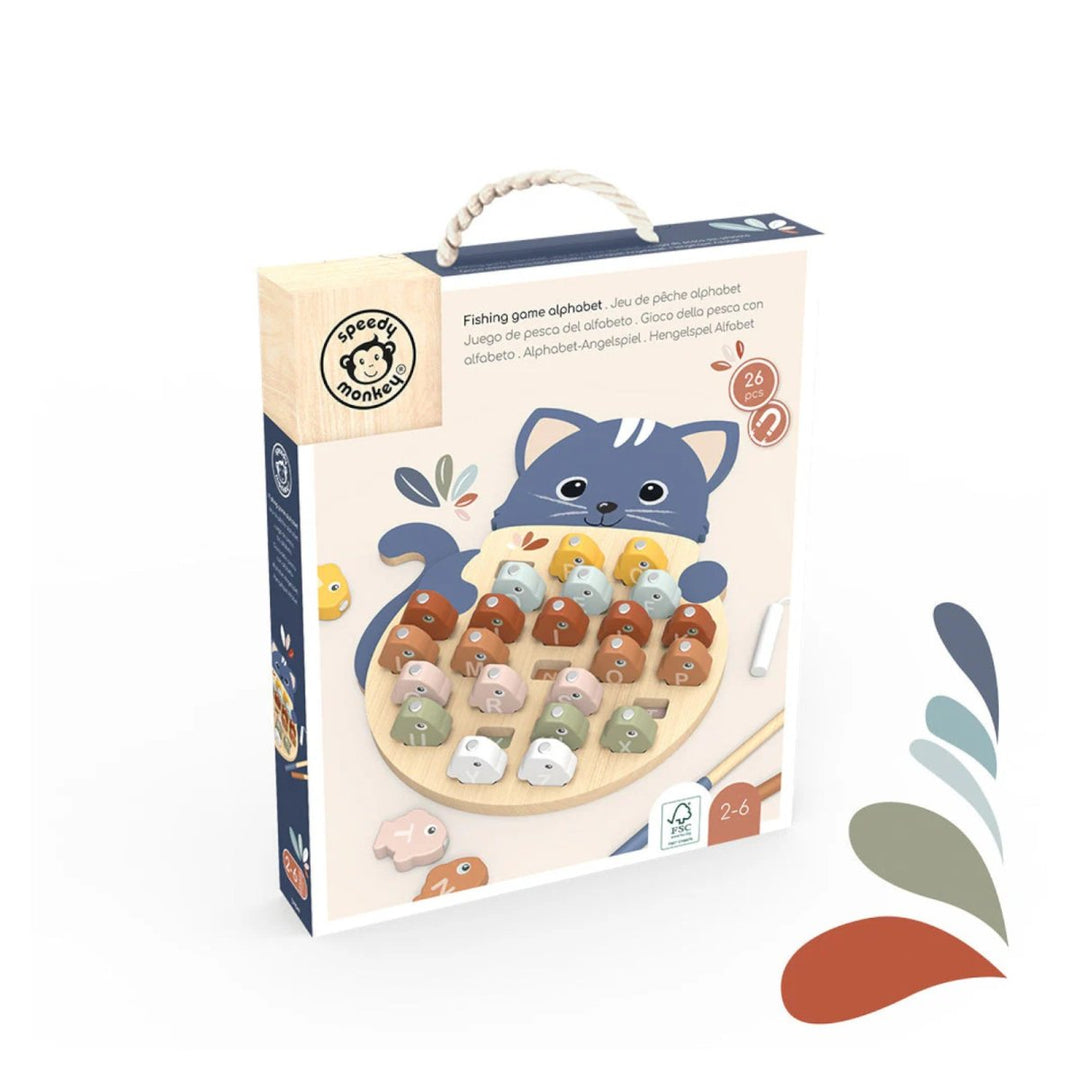 Speedy Monkey Speedy Monkey - Fishing Game Alphabet Baby Activity Toys