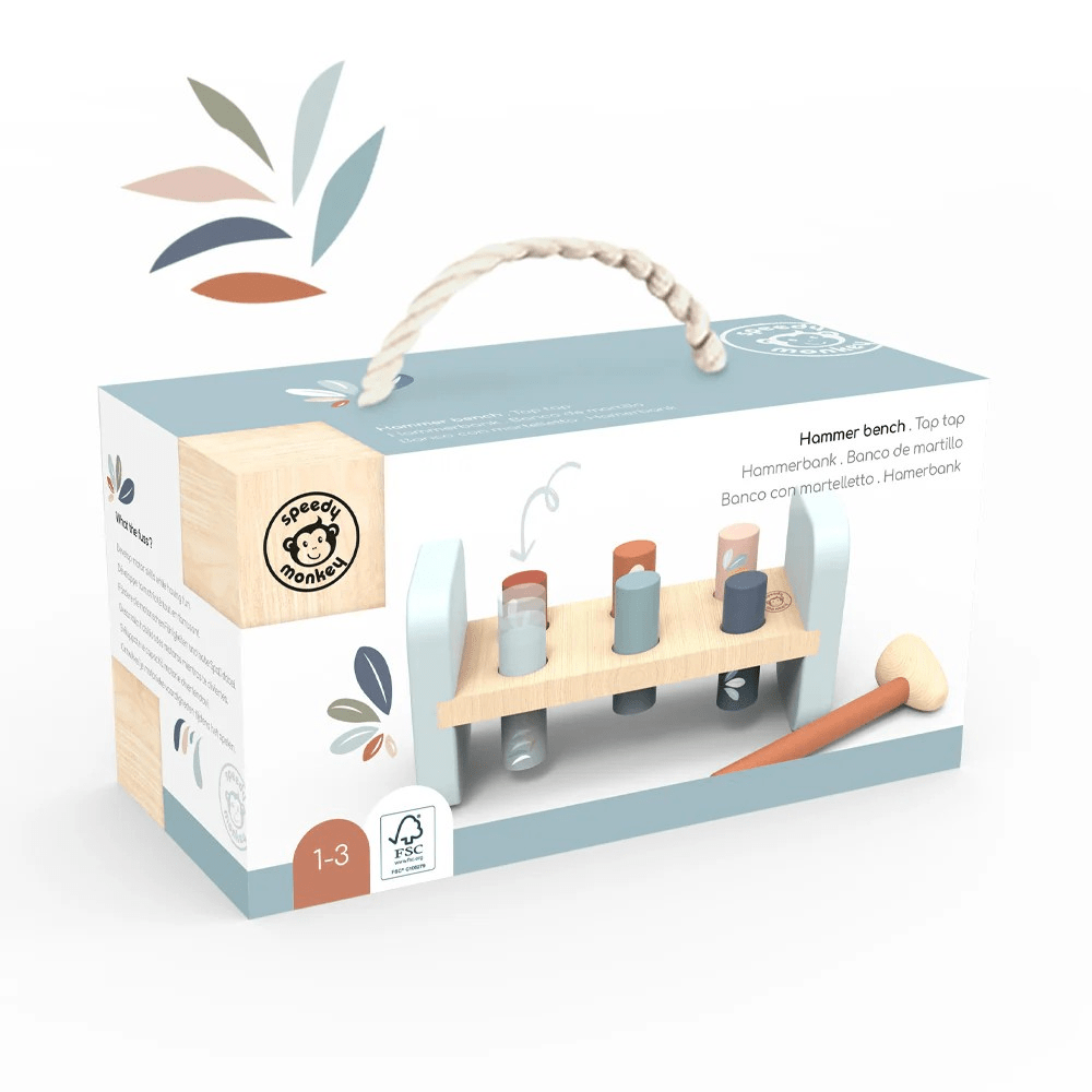 Speedy Monkey Speedy Monkey - Hammer Bench Baby Activity Toys