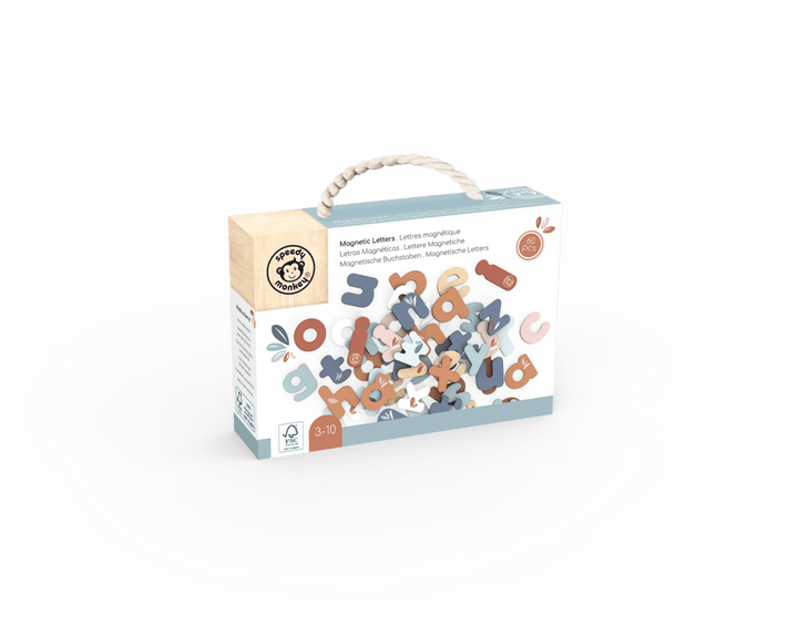 Speedy Monkey Speedy Monkey - Magnetic Letters (60 pcs) Baby Activity Toys