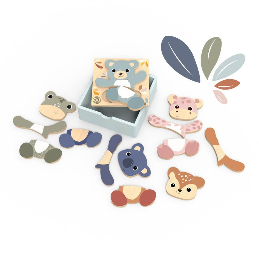 Speedy Monkey Speedy Monkey - Mix & Match Puzzle Baby Activity Toys