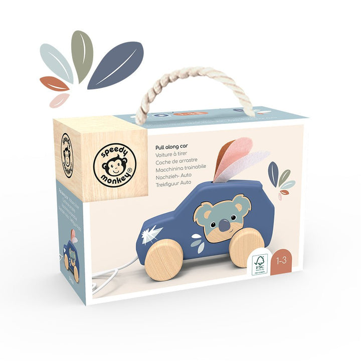 Speedy Monkey - Pull Along Car Baby Activity Toys - Image 3