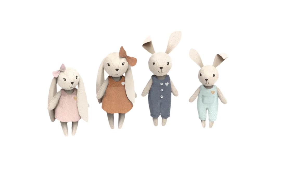 Speedy Monkey Rabbit Family Baby Activity Toys - Image 1