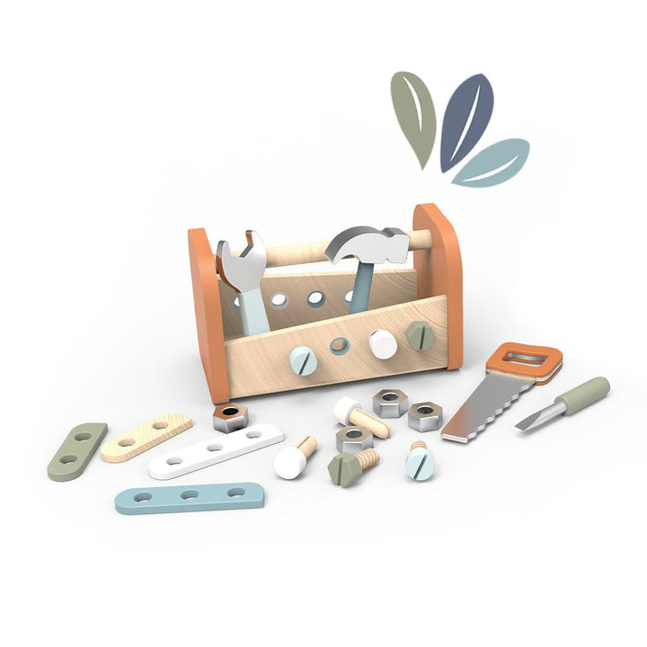 Speedy Monkey - Tool Box – Workbench (2 in 1) Baby Activity Toys - Image 1