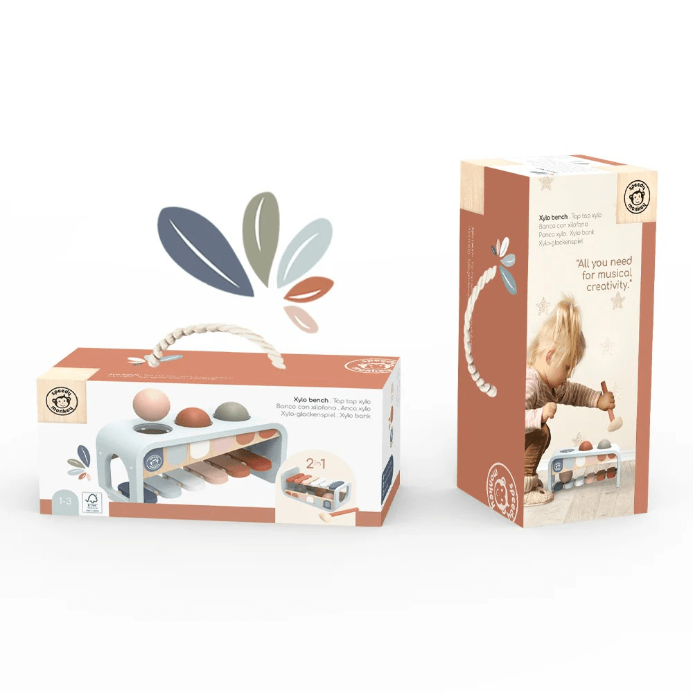 Speedy Monkey Speedy Monkey - Xylo Bench Baby Activity Toys