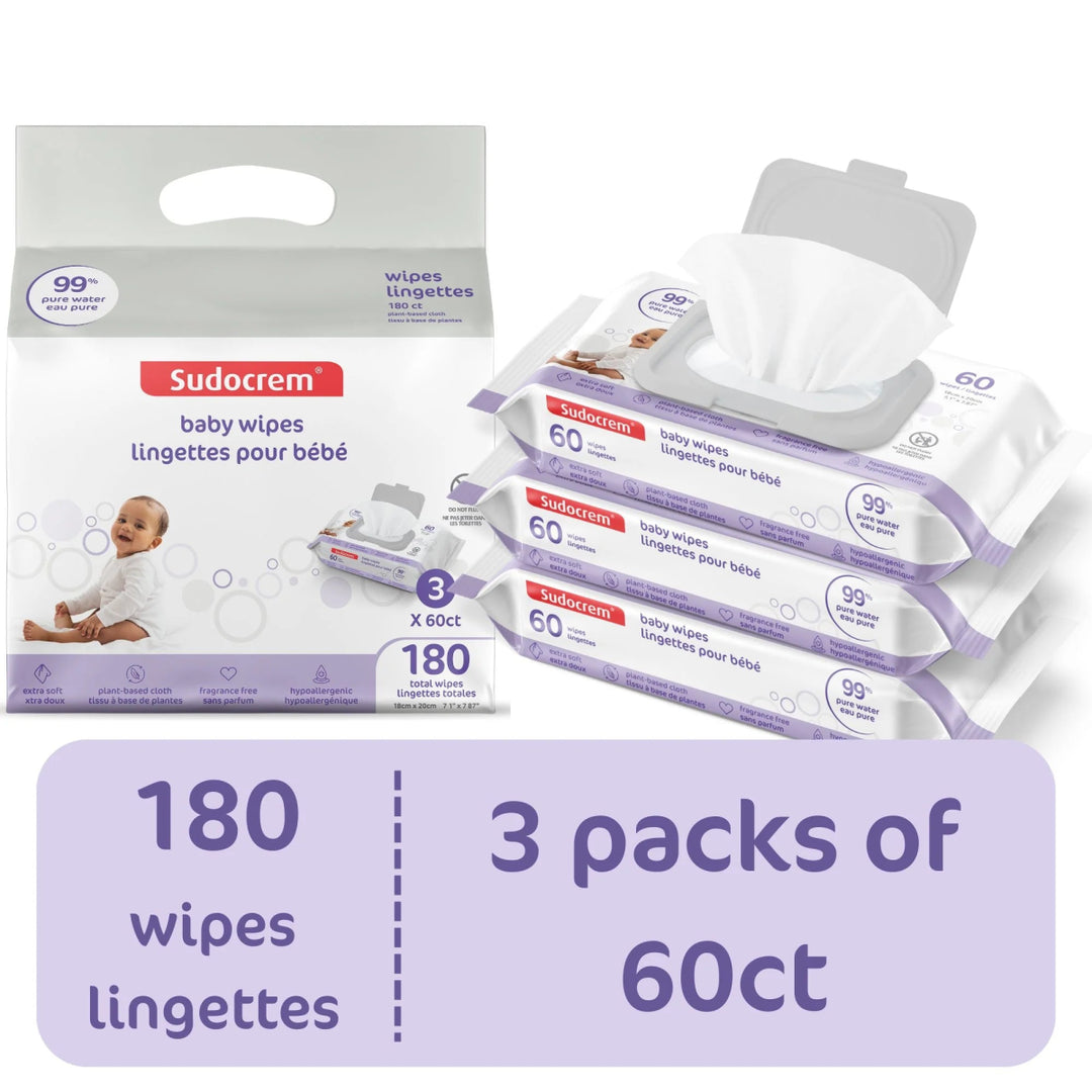 Sudocream Sudocrem® Pure Water Baby Wipes Mega Pack wipes & creams