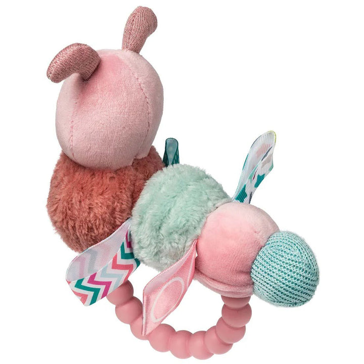 Mary Meyer Taggies Teether Rattle - Camilla Caterpillar