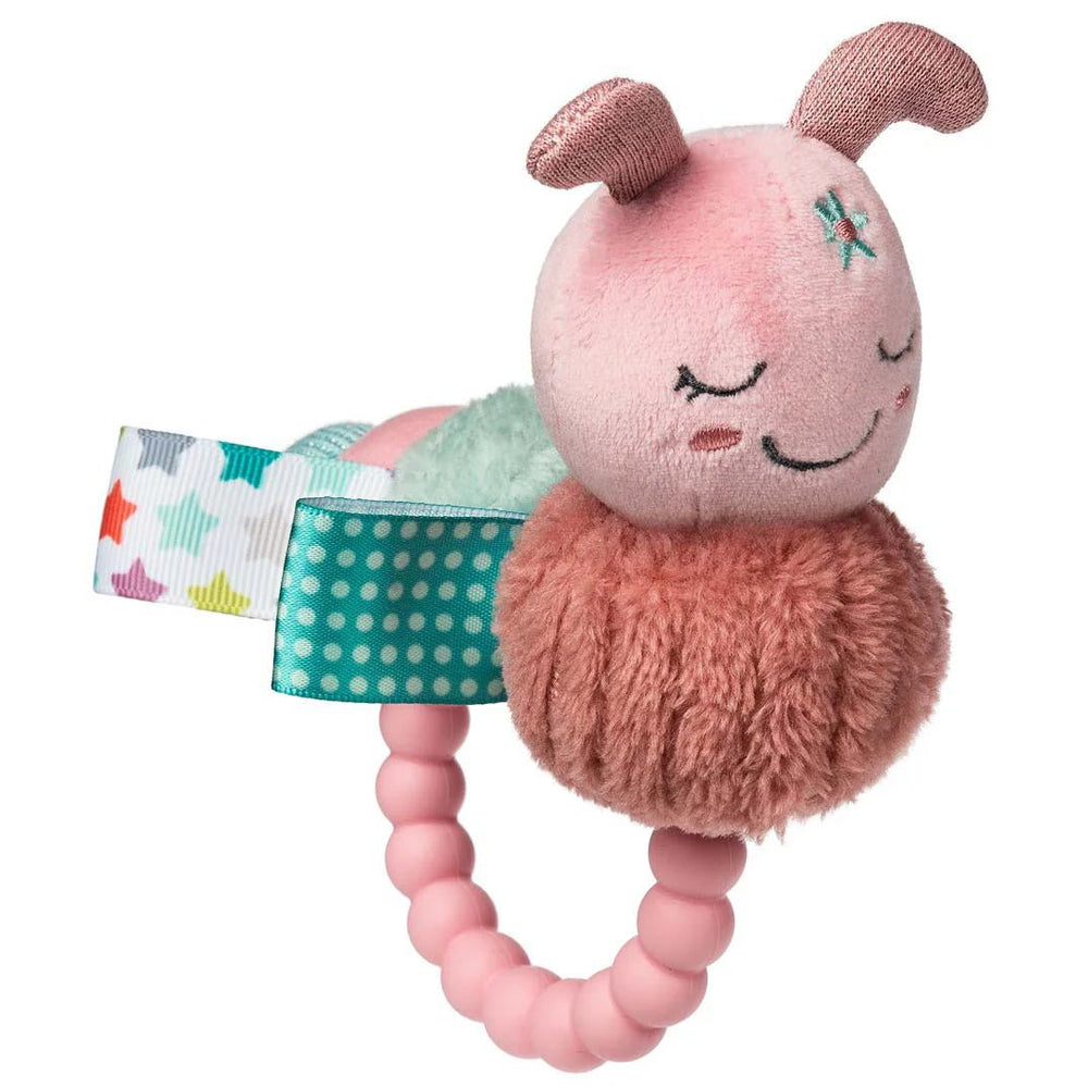 Mary Meyer Taggies Teether Rattle - Camilla Caterpillar