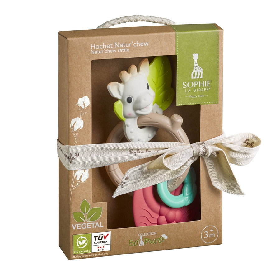 Sophie la Girafe So' Pure Natur'Chew Rattle