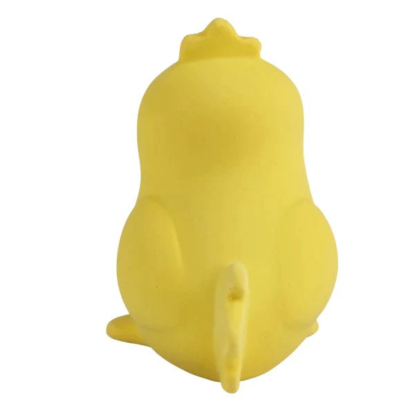 tikiri Tikiri - Chick - Organic Natural Rubber Rattle Teether & Bath Toy Pacifiers & Teethers