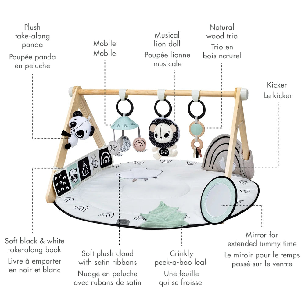 Tiny Love Tiny Love - Black & White Luxe Developmental Gymin