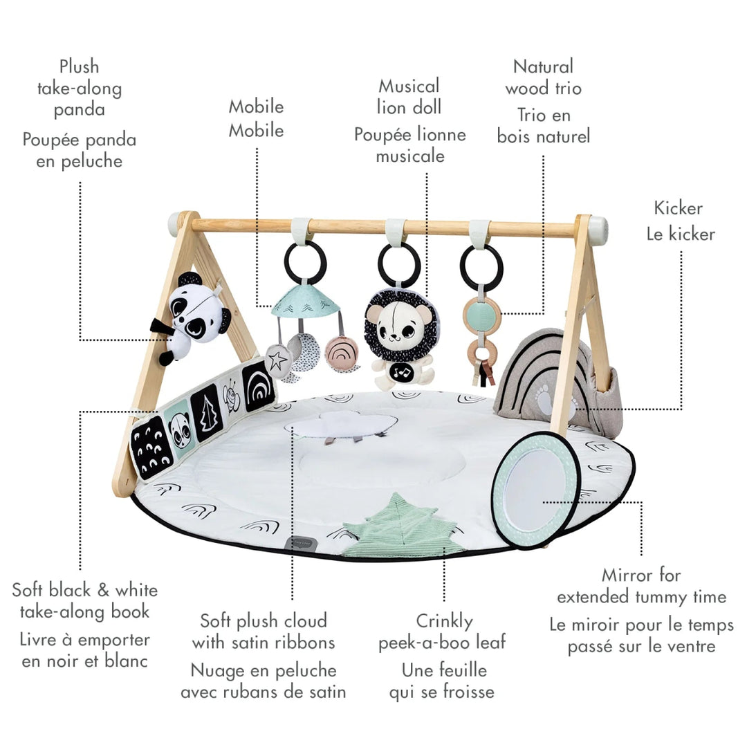 Tiny Love Tiny Love - Black & White Luxe Developmental Gymin