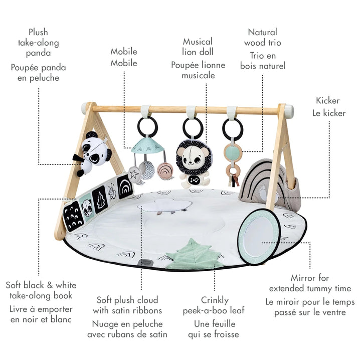 Tiny Love Tiny Love - Black & White Luxe Developmental Gymin