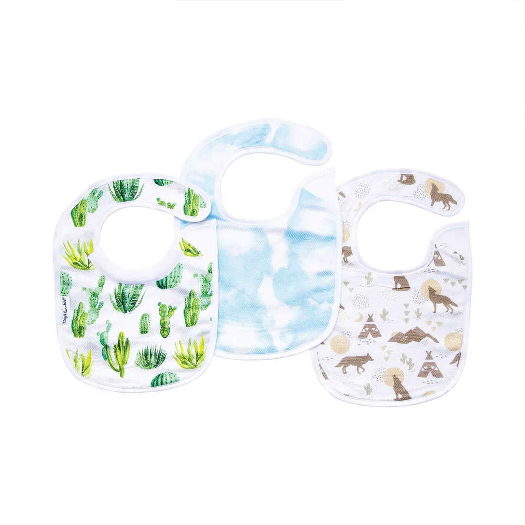 Tiny Twinkle Kaffle Feeder Bib Set 3PK