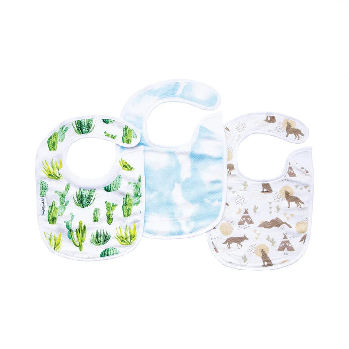 Tiny Twinkle Kaffle Feeder Bib Set 3PK