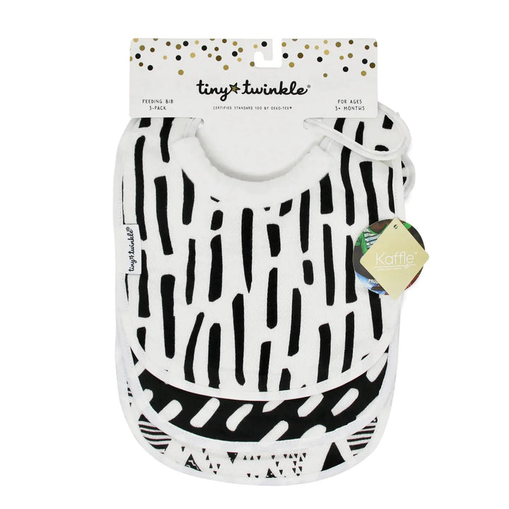 Tiny Twinkle Kaffle Feeder Bib Set 3PK