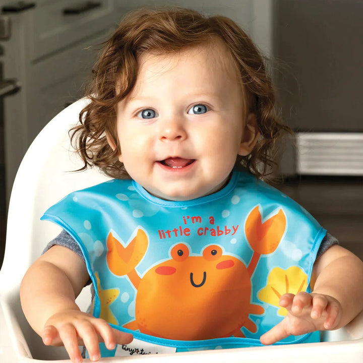 Tiny Twinkle Mess - proof Easy Bib 3PK