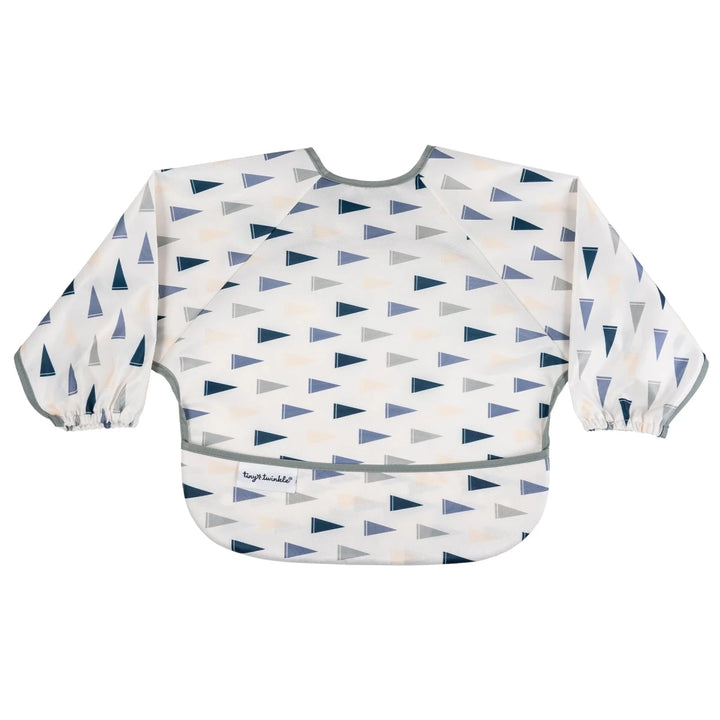 Tiny Twinkle Mess - proof Full Sleeve Bib 6 - 24M Varsity Flags - Image 11