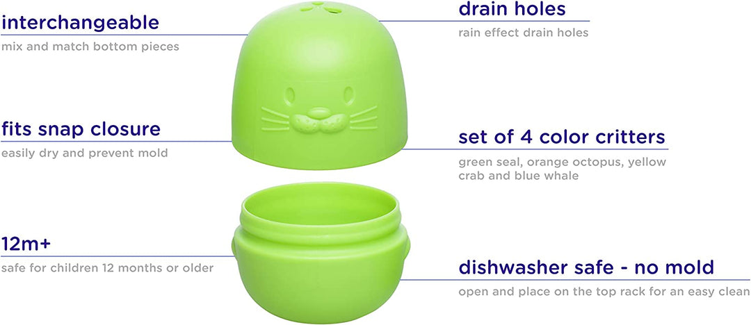 Ubbi Interchangeable Bath Toys