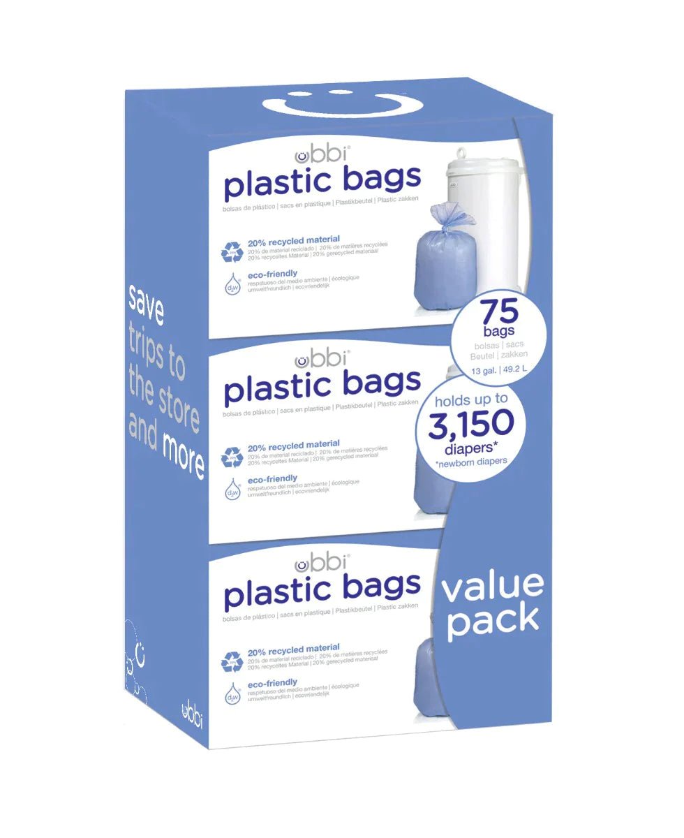 Ubbi Plastic Bags 3pk