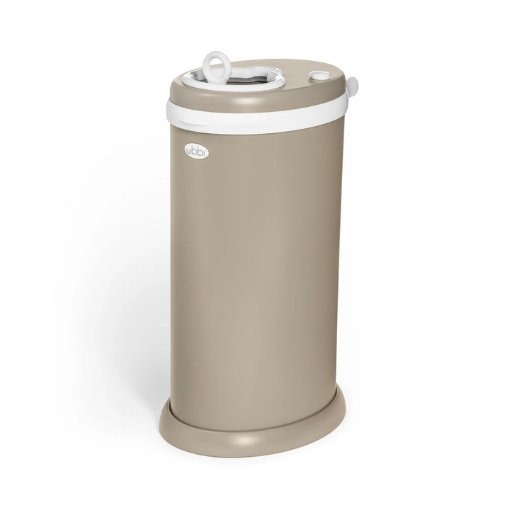 Ubbi - Diaper Pail Diapering Matte Taupe - Image 25