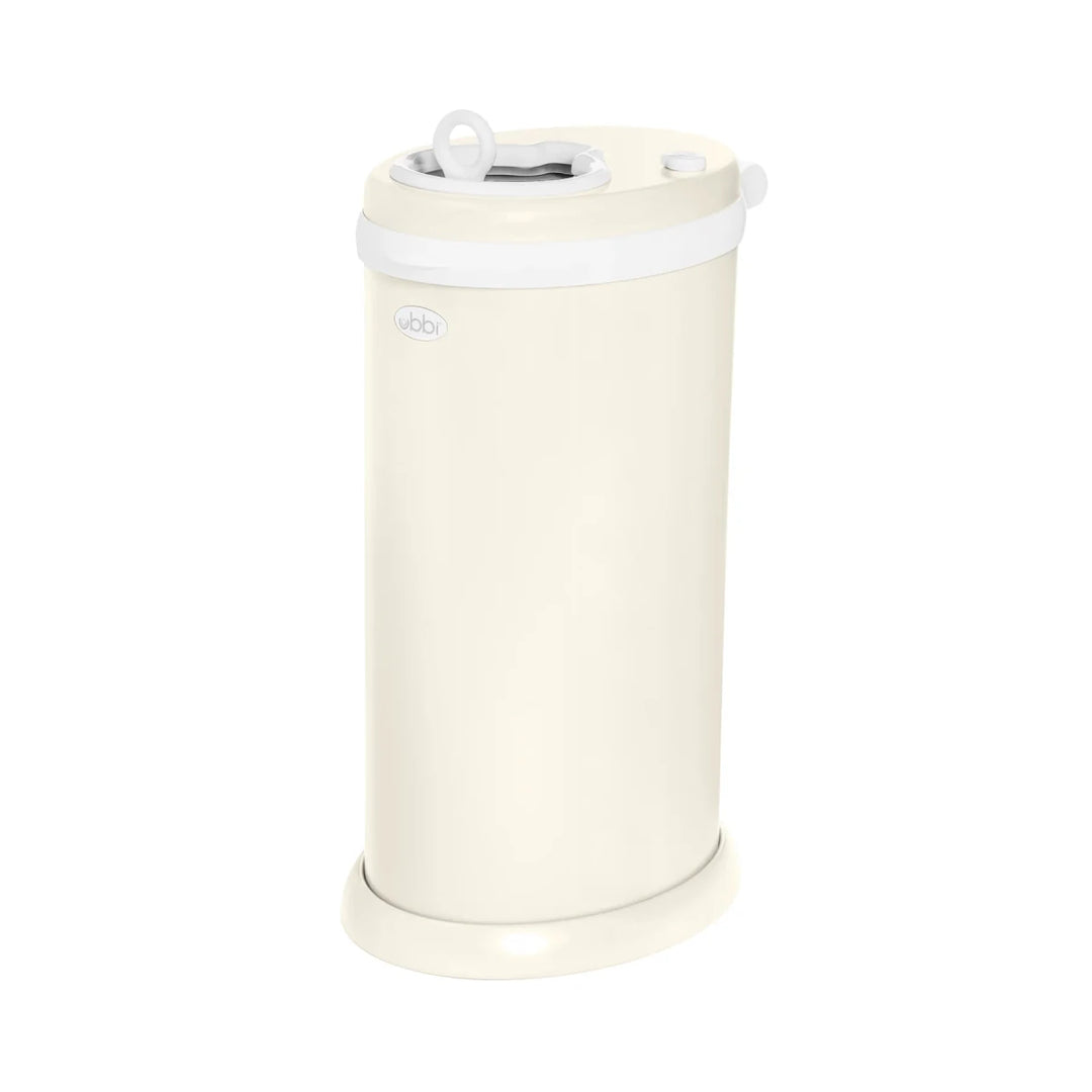 Ubbi - Diaper Pail Diapering Matte Ivory - Image 20
