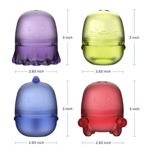Ubbi Interchangeable - Translucent Bath Toys - Image 2