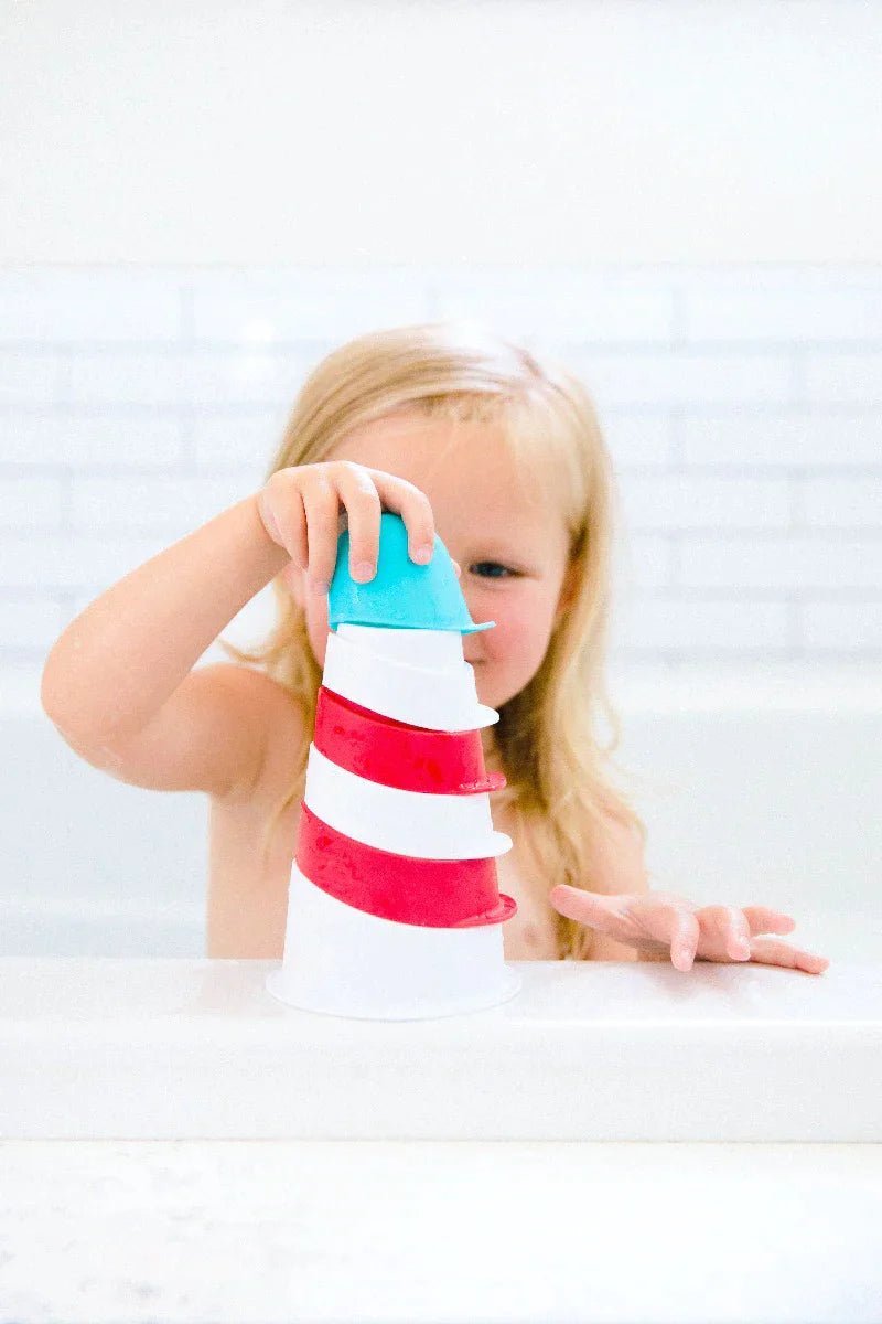 Ubbi Ubbi Lighthouse Stacking Cups Bath