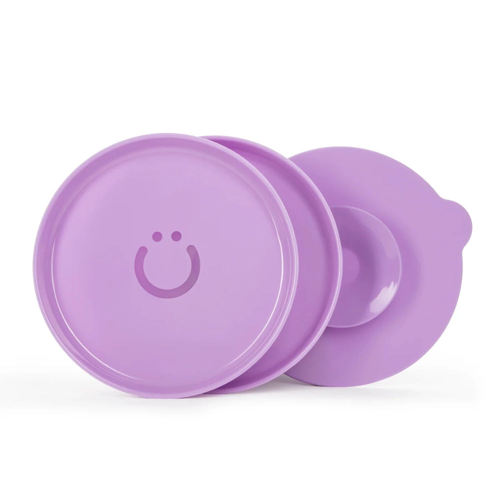 Ubbi Plate Set with Suction Base Smoothie - Image 2