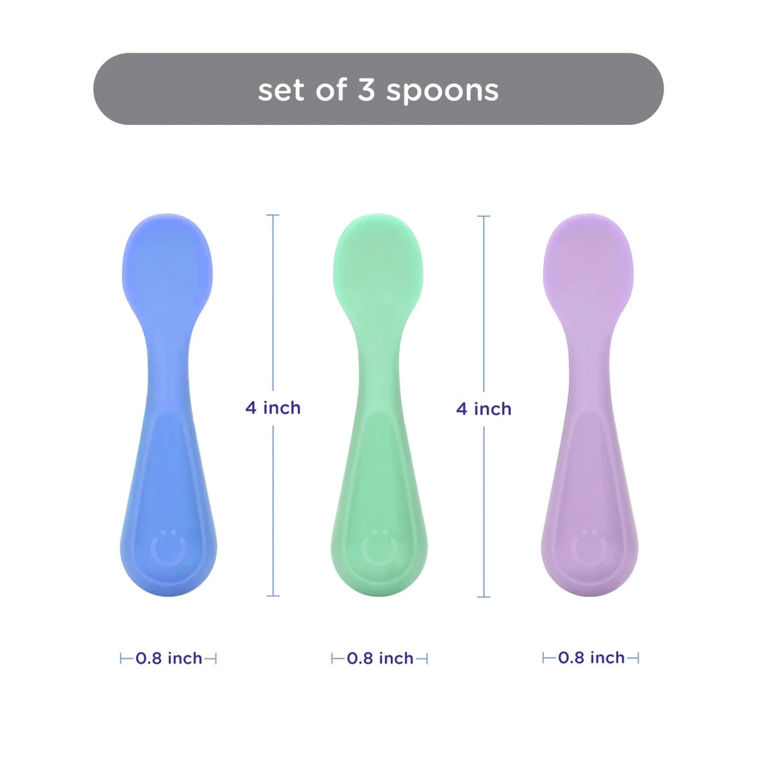 Ubbi Silicone Training Spoons - Image 2