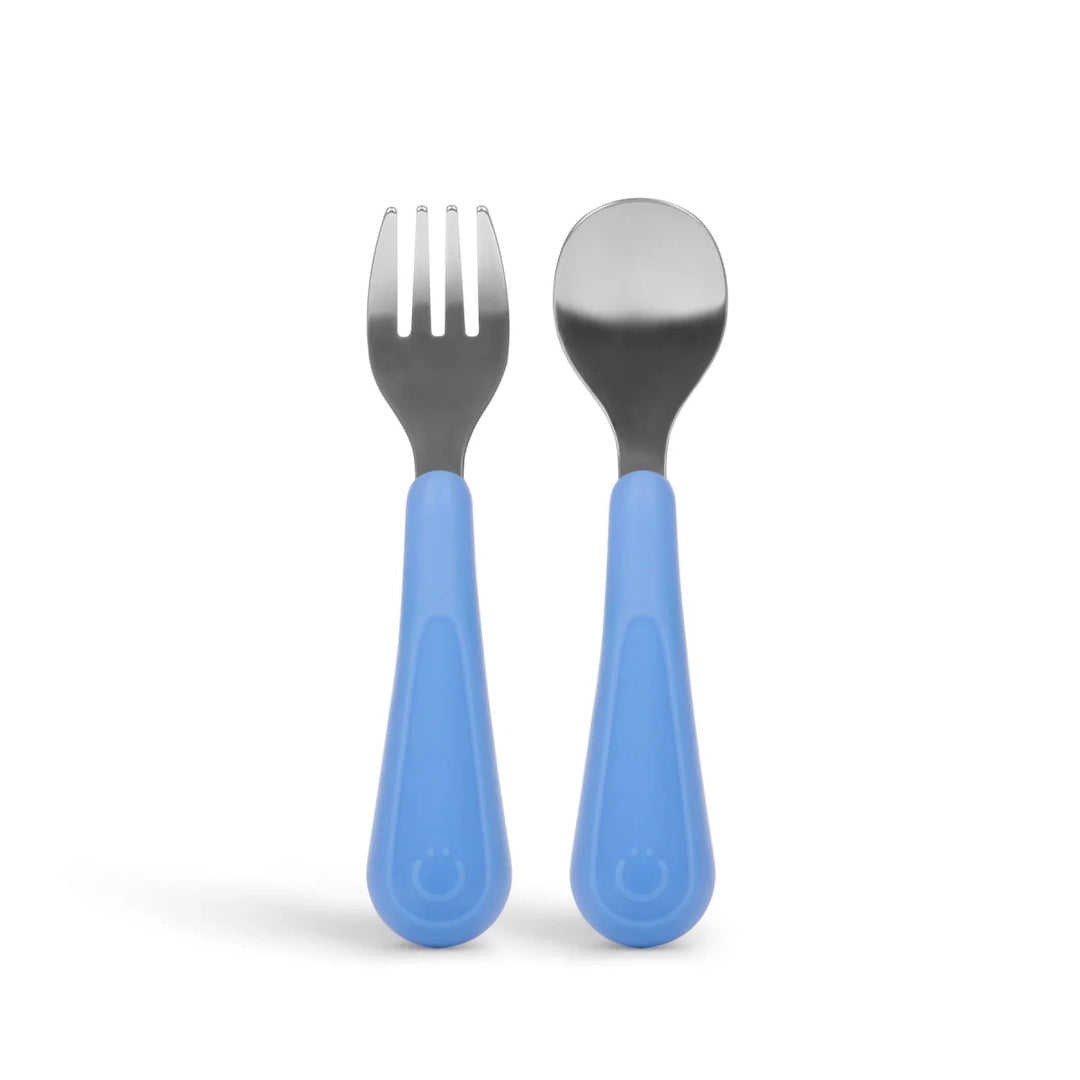 Ubbi Stainless Steel Utensil Set 2-Pack Polaris - Image 3