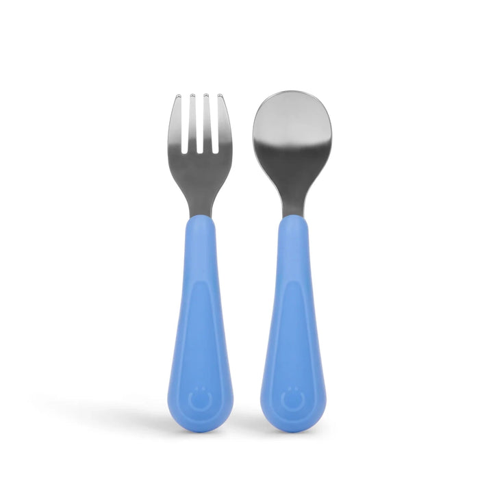 Ubbi Stainless Steel Utensil Set 2-Pack Polaris - Image 3