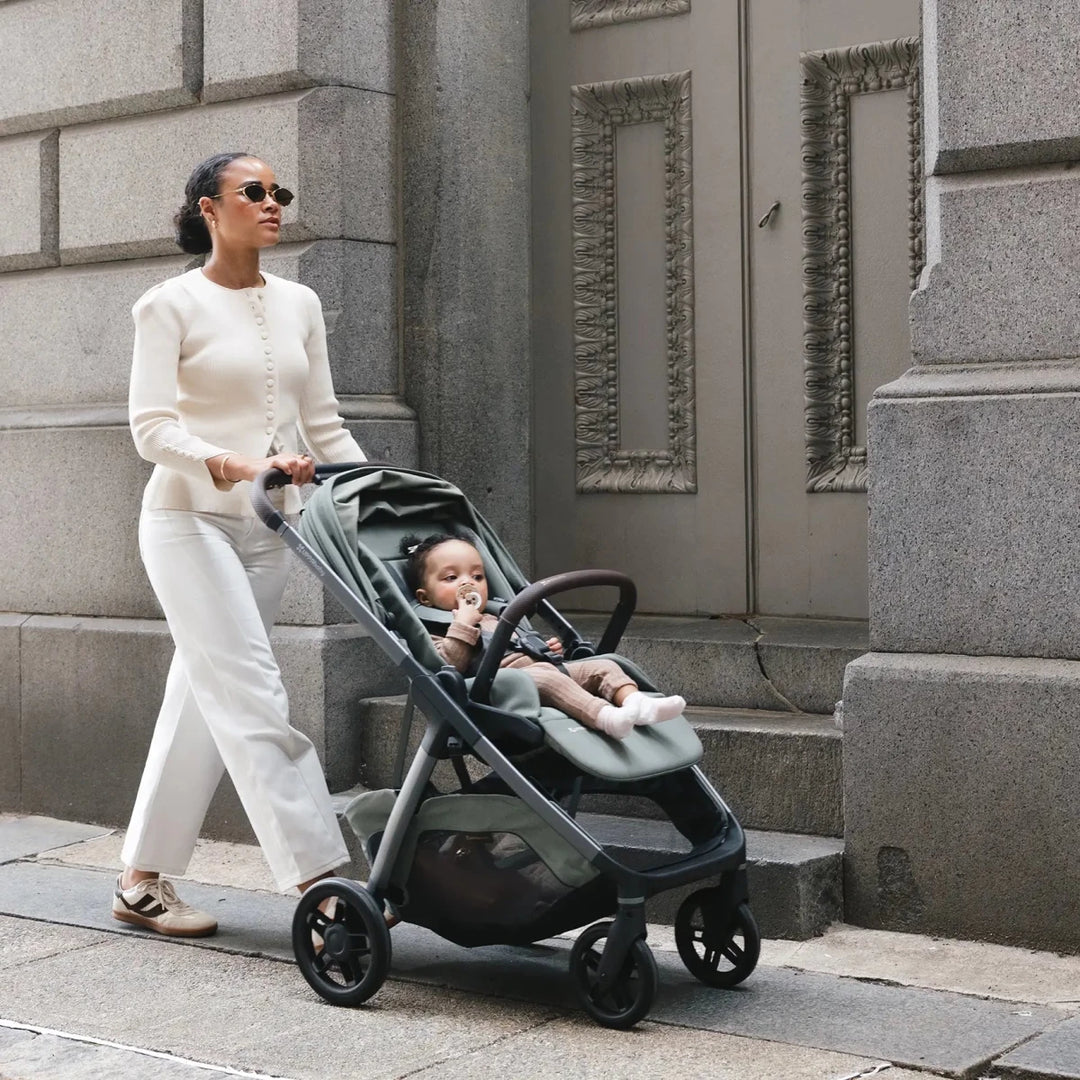 UPPAbaby Kona Mid Size Stroller Baby Strollers James Black | Carbon Frame - Image 7