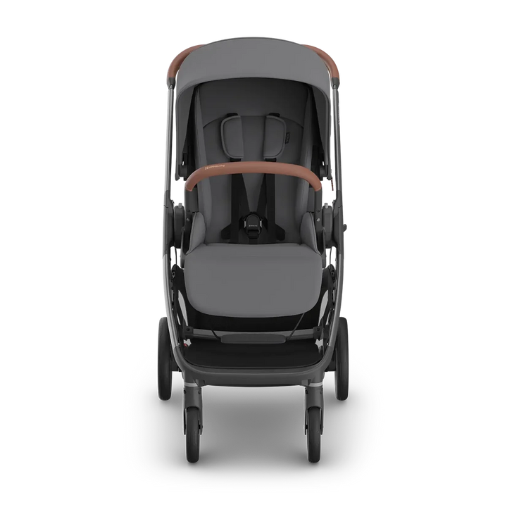 UPPAbaby Kona Mid Size Stroller Baby Strollers Rowan Graphite | Saddle Leather - Image 21