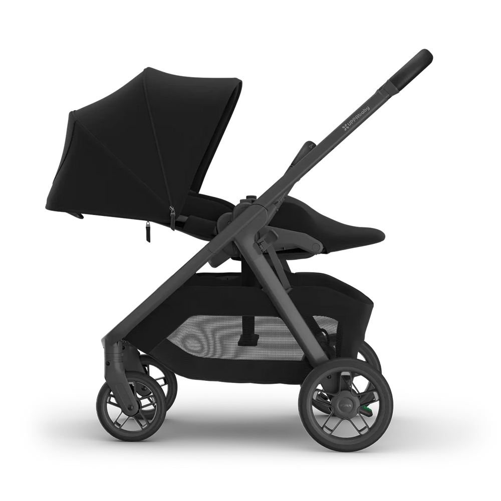 UPPAbaby Kona Mid Size Stroller Baby Strollers James Black | Carbon Frame - Image 2