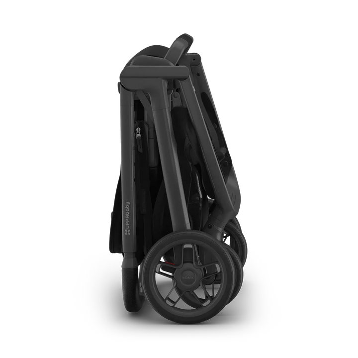 UPPAbaby Kona Mid Size Stroller Baby Strollers James Black | Carbon Frame - Image 4