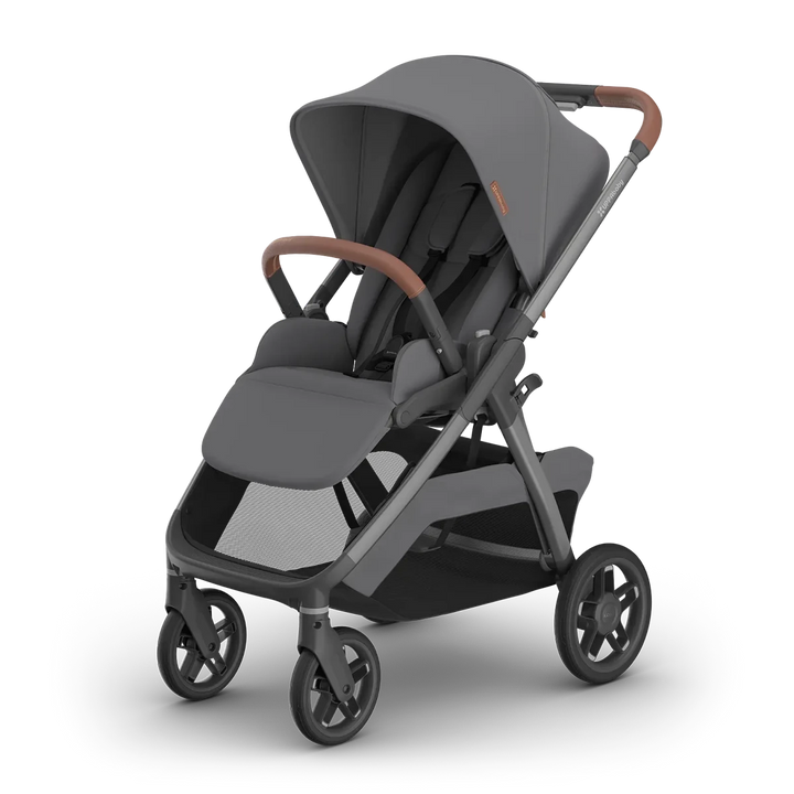 UPPAbaby Kona Mid Size Stroller Baby Strollers Rowan Graphite | Saddle Leather - Image 19